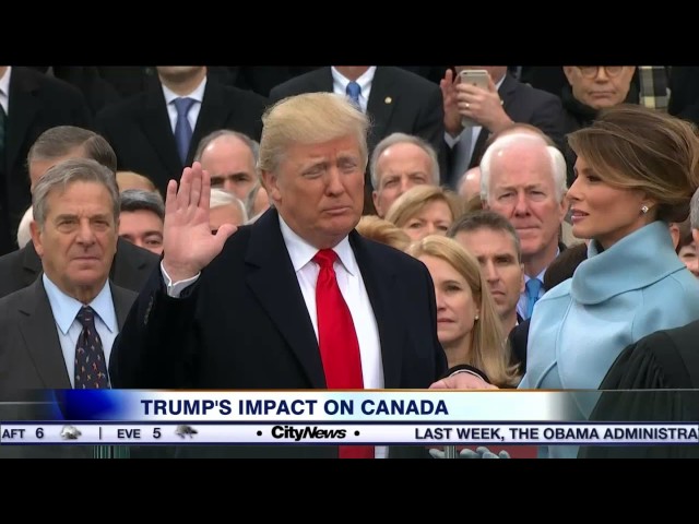 Video: Canadian political reaction to Trump's inaugural speech