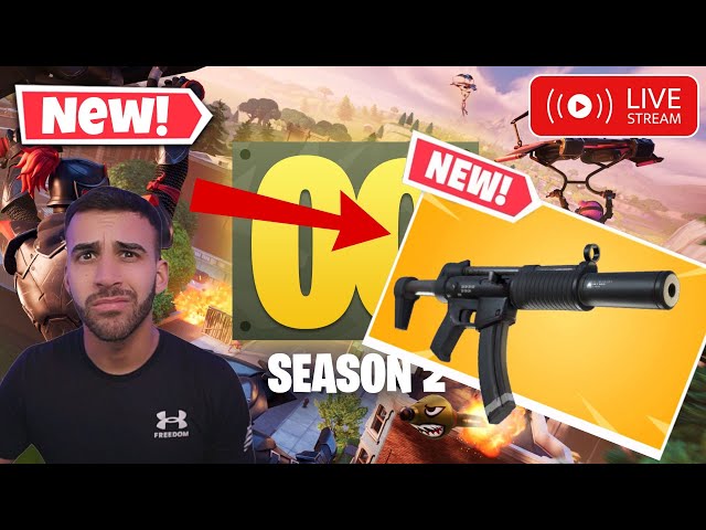 LIVE - NEW FORTNITE CHALLENGE IN OG SEASON 2!