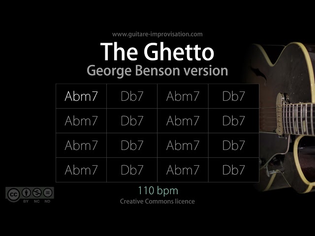 The Ghetto - George Benson version : Backing Track