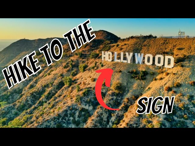 FULLTIME RV FAMILY  HIKES TO THE HOLLYWOOD SIGN  / EASY HIKING TRAIL / LA / CALIFORNIA