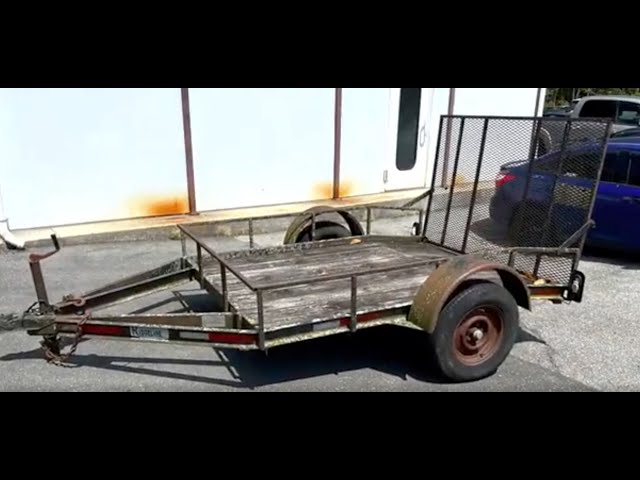 Restoring A Utility Trailer