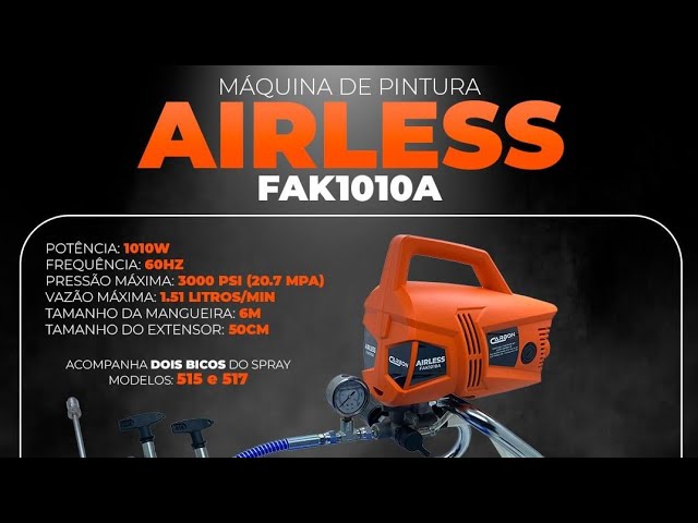 MAQUINA AIRLESS DA CARBON FAK