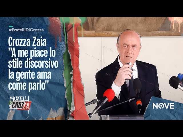 Crozza Zaia "A me piace lo stile discorsivo la gente ama come parlo" | Fratelli di Crozza