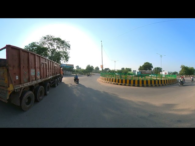 Motorcycling Bathinda (360 degrees video)