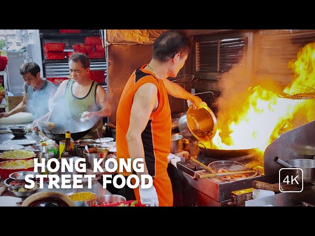 Hong Kong Amazing Street Food! [4K]