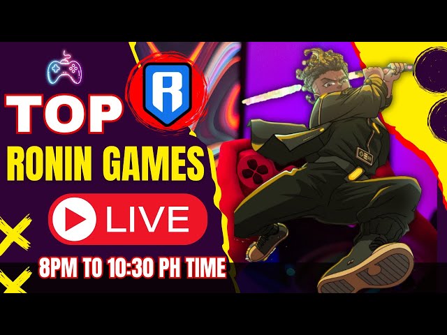 🛑[LIVE] Trending Games on Ronin Network | Play to Airdrop | Play to Earn