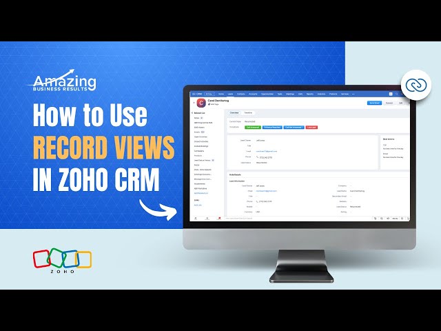 Mastering Zoho CRM Record View for Efficient Contact Management