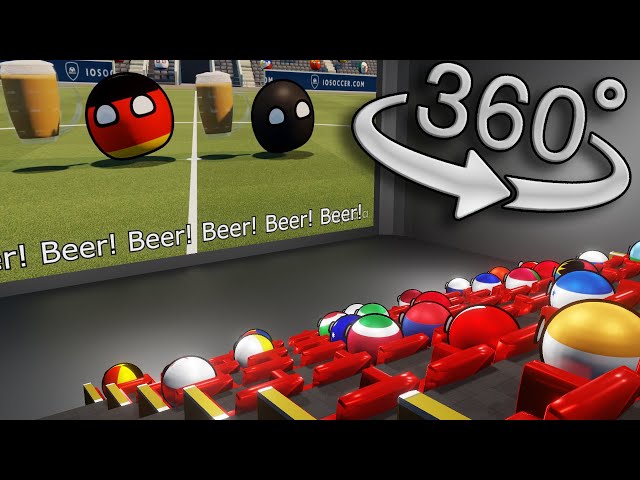 POV: You're at the Countryballs Cinema watching Countryballs Combat Arena (360 VR)