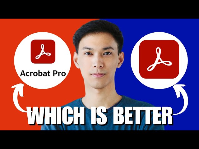 Adobe Acrobat Pro vs Standard - Which One Is Better?