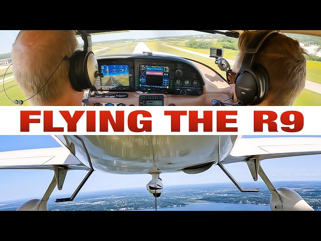 Flying the $95,000 Avidyne R9 Upgrade - Cirrus SR22 with Avidyne's G1000 Equivalent