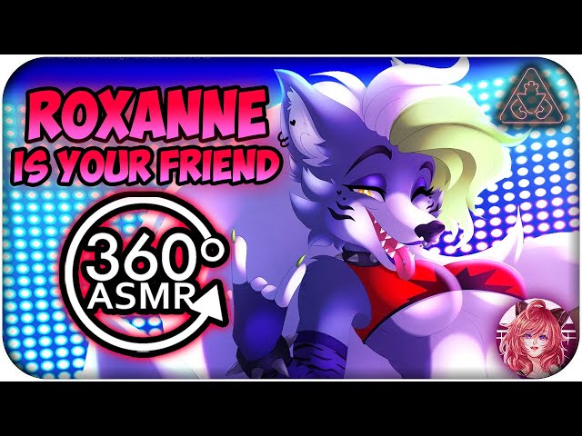 Roxanne Wolf Is Your Friend~ [360º VR ASMR] | FNAF: Security Breach 360 VR