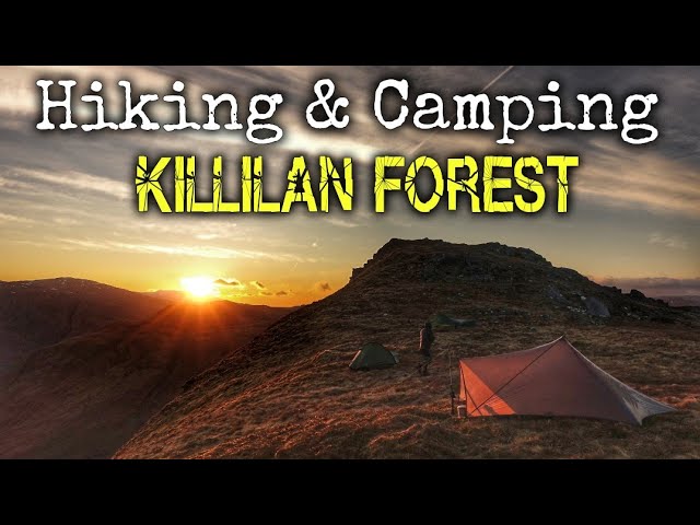 Backpacking Three Days in the Scottish North West Highlands - Killilan Forest