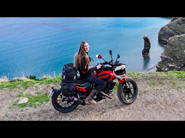 Solo Adventure with my Scrambler Ducati in Andros