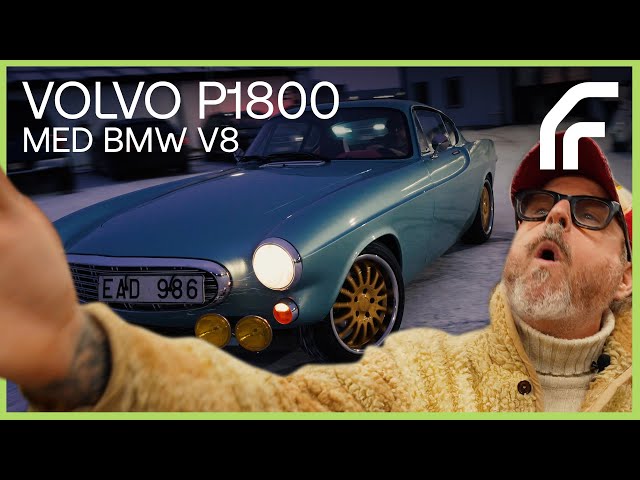 Volvo P1800 med BMW V8 bestyckas med Ferrita-avgassystem!