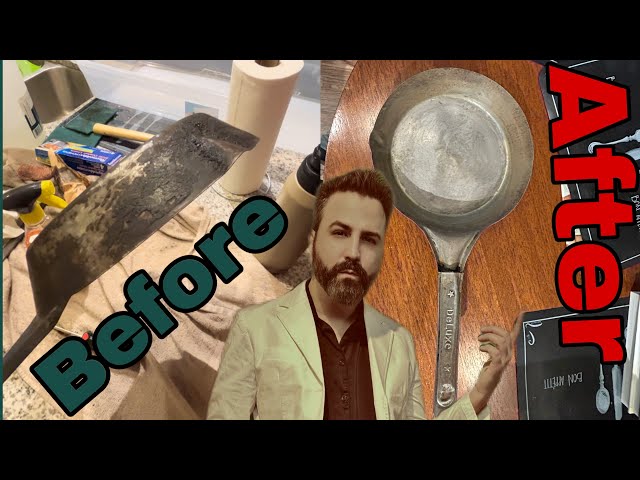 Restoring The WORST Cowboy Skillet Ever?!