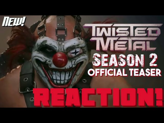 “NO PRESSURE” HERE!🔥Peacock Original: Twisted Metal Season 2 Official Teaser(New!) | Reaction🔥