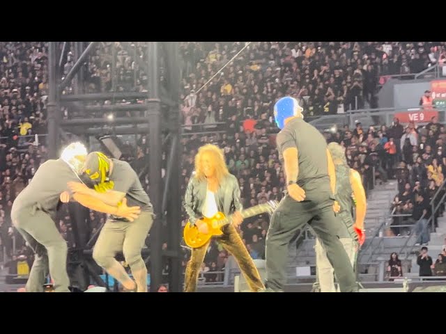 Metallica: Los Luchadores (Conjunto Africa's cover) @ Estadio GNP México ( September 29, 2024)