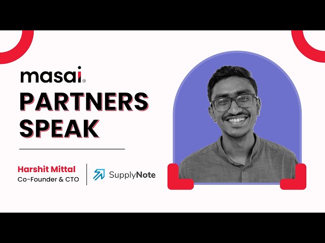 Masai Being A Solution To Tech Hiring | Masai Partners Speak