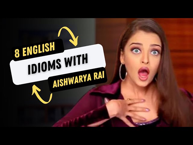 8 Idioms with Aishwarya I Pronunciation and Speaking practice