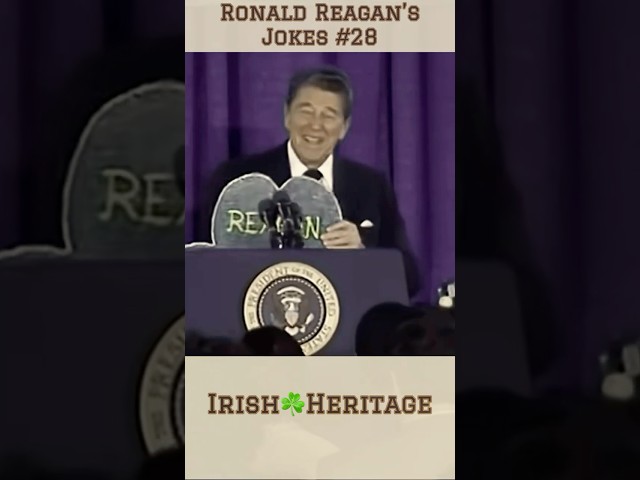 Ronald Reagan’s Jokes. #28 #reagan #jokes #politicsjokes #funny #politics #comedy