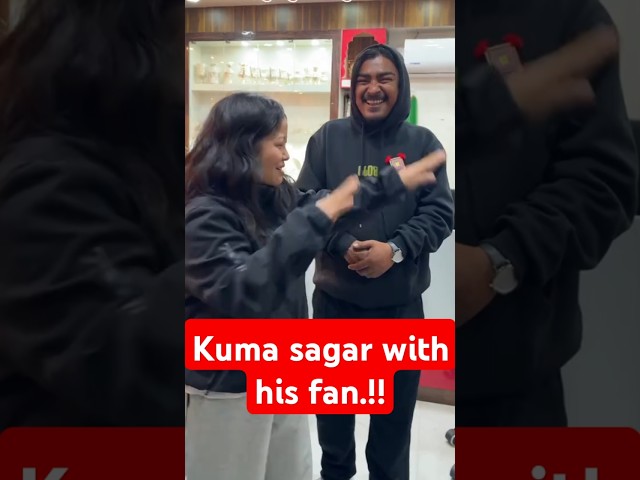 Kuma sagar with his fan.!! #shorts #viralshort #viralshorts #kumasagar #singer