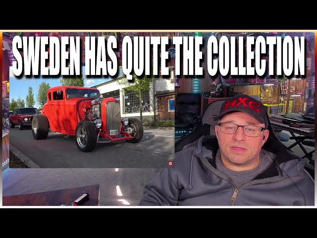 American Car Cruising Gone Wild In Sweden REACTION!