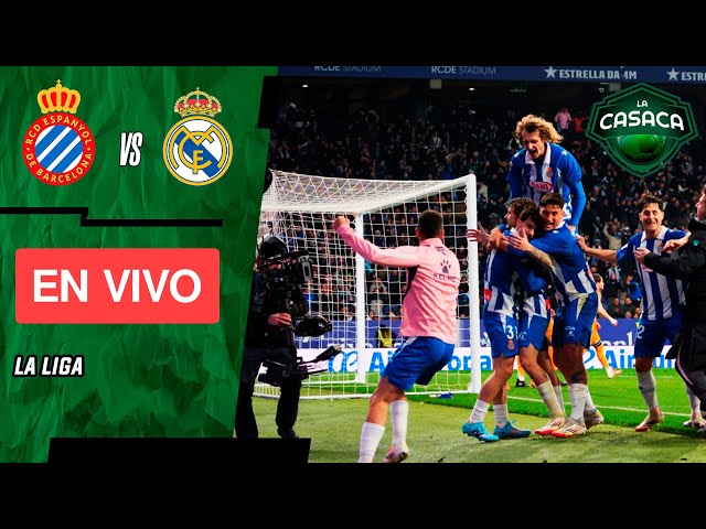 🚨 Espanyol vs Real Madrid en vivo 🔥 La Liga de España