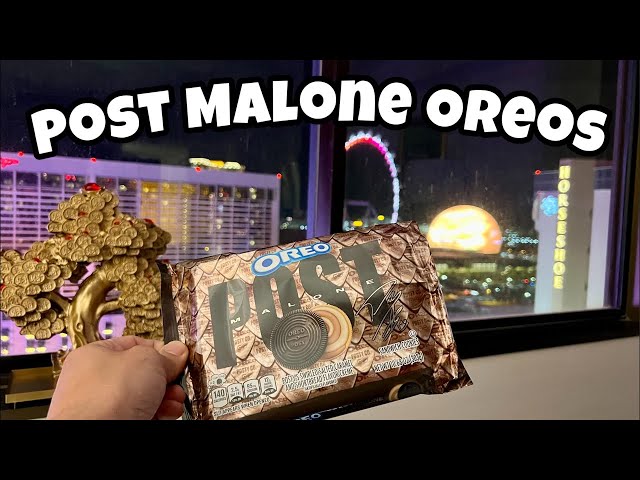 Passing out Post Malone Oreo Cookies in Las Vegas Livestream Now