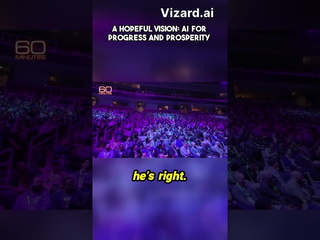 A Hopeful Vision: AI for Progress and Prosperity 🤖✨ #shorts #ai #motivation #nvidia  #socialmedia