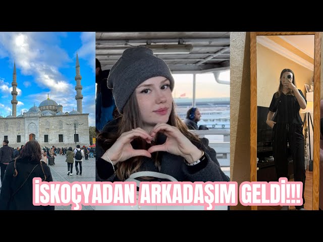 İSKOÇYADAN ARKADAŞIM GELDİ istanbulda yemek turu, Eminönü, Scrubsım geldi, Feriköy antika pazarı