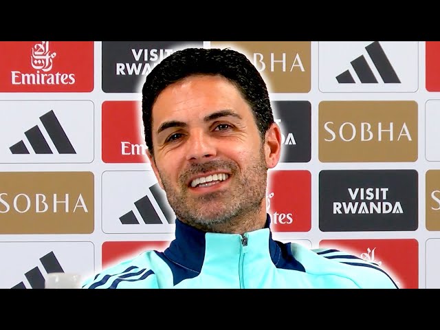 'NO injury setback for Saka! I LOST CONNECTION ON MY IPAD!' | Mikel Arteta | Leicester v Arsenal