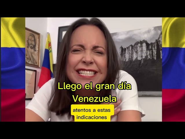 Llego el día Venezuela y esto es lo que debemos hacer #venezuela #venezolanosenelmundo #mariacorina