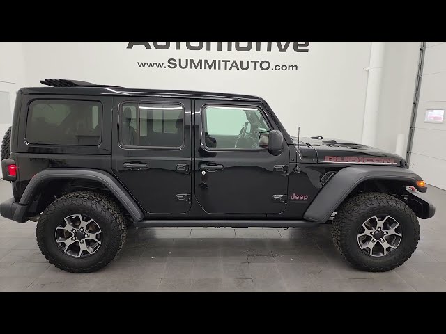 2019 JEEP WRANGLER RUBICON 4 DOOR SKY ONE TOUCH POWER TOP 4K WALKAROUND 23J232A SOLD!