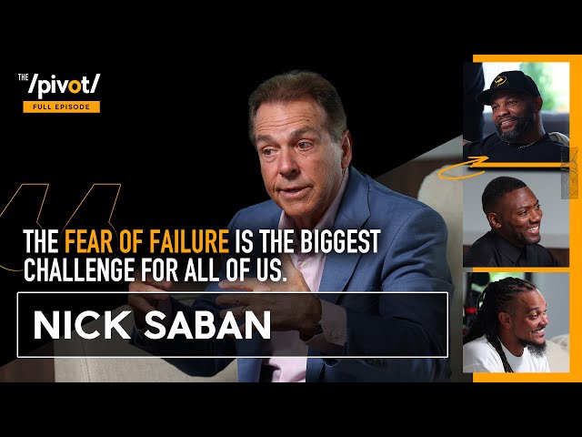 Nick Saban Hall of Fame Coach opens up on his journey & reveals what he’d do differently | The Pivot