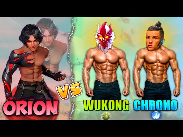 orion vs wukong vs chrono - orion character ability - who is best protective character in free fire