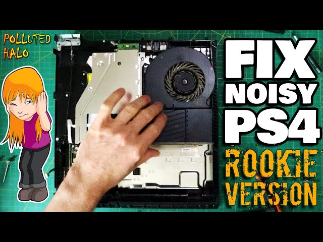 FIX NOISY PS4 | Clean Cooling Fan & Hard Drive Area | ROOKIE VERSION