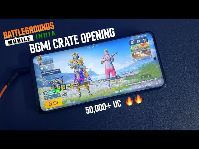 50,000 UC Crate Opening and  Battlegrounds Mobile India Gameplay | BGMI Fun 🔥 🔥