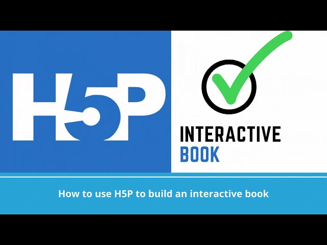 H5P interactive book