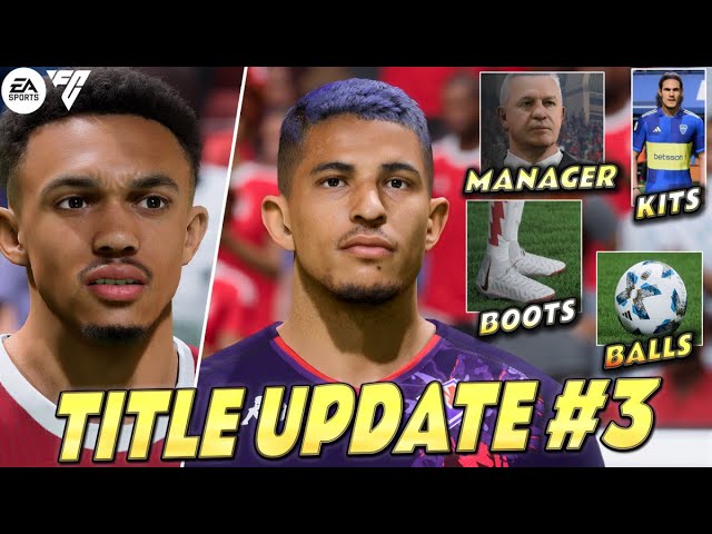 EA SPORTS FC24 | TITLE UPDATE #3 - NEW FACES, MANAGERS, BOOTS, BALLS