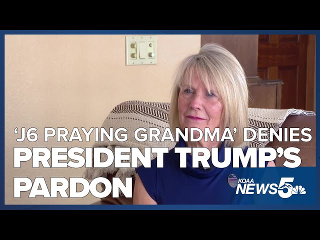 'J6 Praying Grandma' from Falcon denies President Trump's pardon