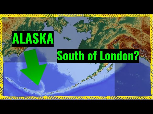 How This Alaskan Island is South of London (Aleutian Islands)