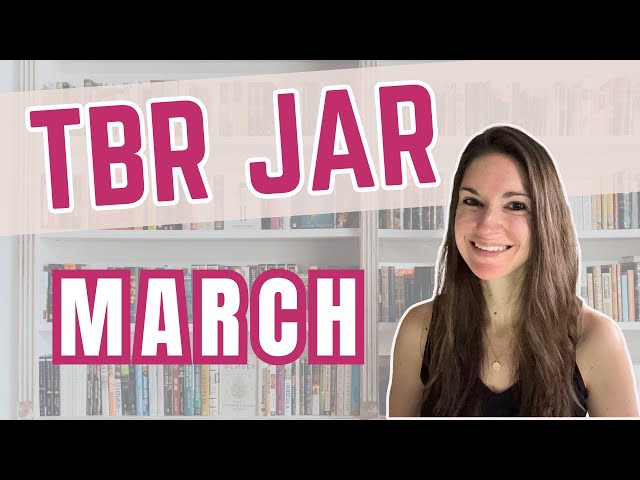 TBR Jar Picks My March Reads: My TBR Jar picks my March books to read from my TBR cart