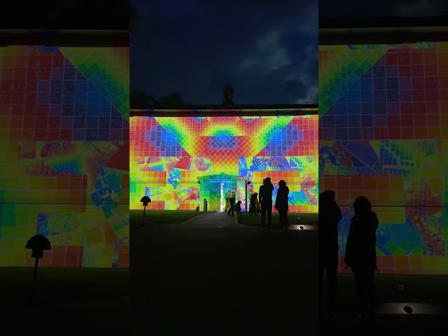 Grand Opening Projection Mapping Show at Entheon, COSM Chapel of Sacred Mirrors