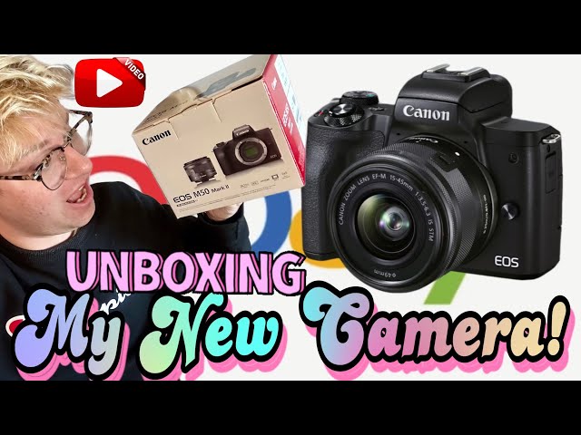 Unboxing The Canon EOS M50 Mark II