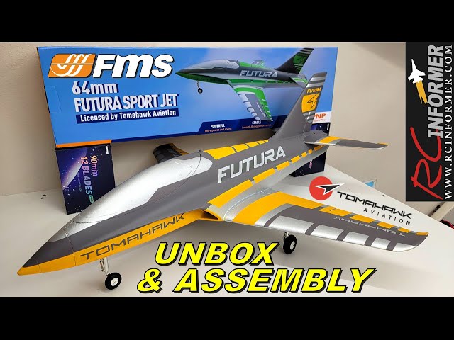 NEW FMS FUTURA 64mm UNBOXING & ASSEMBLY from RCINFORMER