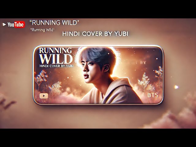 JIN (진 "Running wild "|| Hindi cover||by yubi||JIN Happy album || @BTS#jin_happy #jin #hindicover