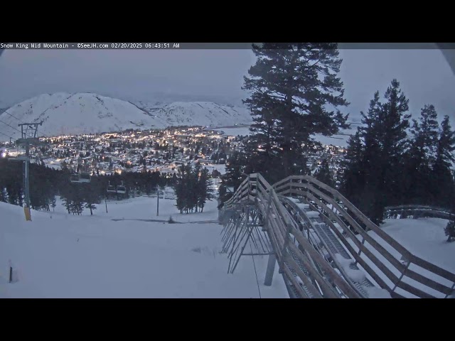 Snow King Mid Mountain Webcam