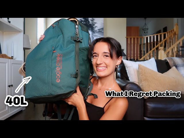 unpack with me after backpacking Southeast Asia (what I regret/what you NEED to bring with you)