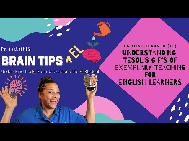 Brain Tips EL 3.0 Episode 1-The 6 Principals of Exemplary Teaching for English Learners