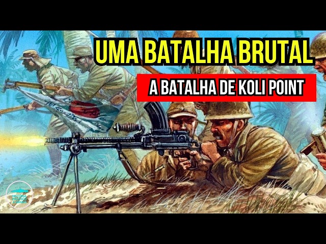 Como foi a DESTRUIÇÃO das tropas japonesas na Batalha de Koli Point (1942)?